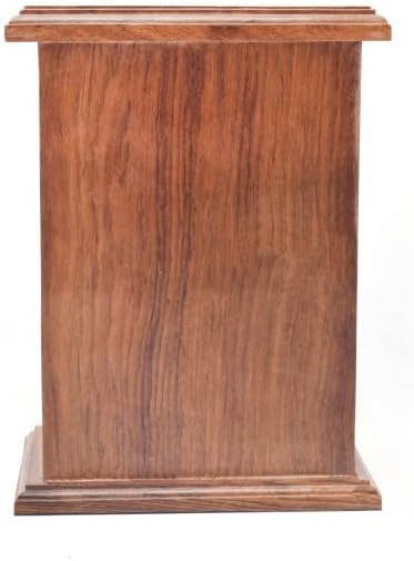 Wooden Urn Box for Human Ashes (Lord JEJUS Christ)